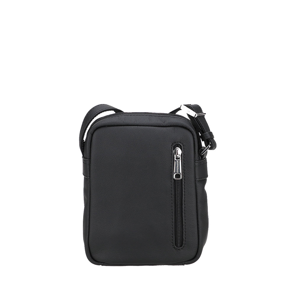 arthur-et-aston-sim-on-sac-travers-cuir-noir-homme image 3