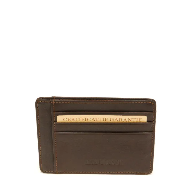 arthur-et-aston-pablo-porte-cartes-cuir-noir-mini image 1