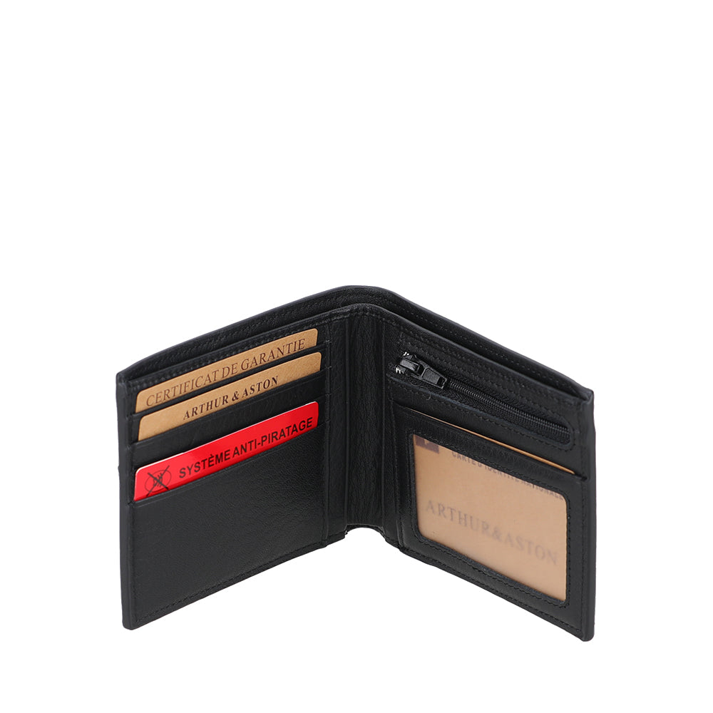 arthur-et-aston-jos-portefeuille-cuir-noir-compact image 2