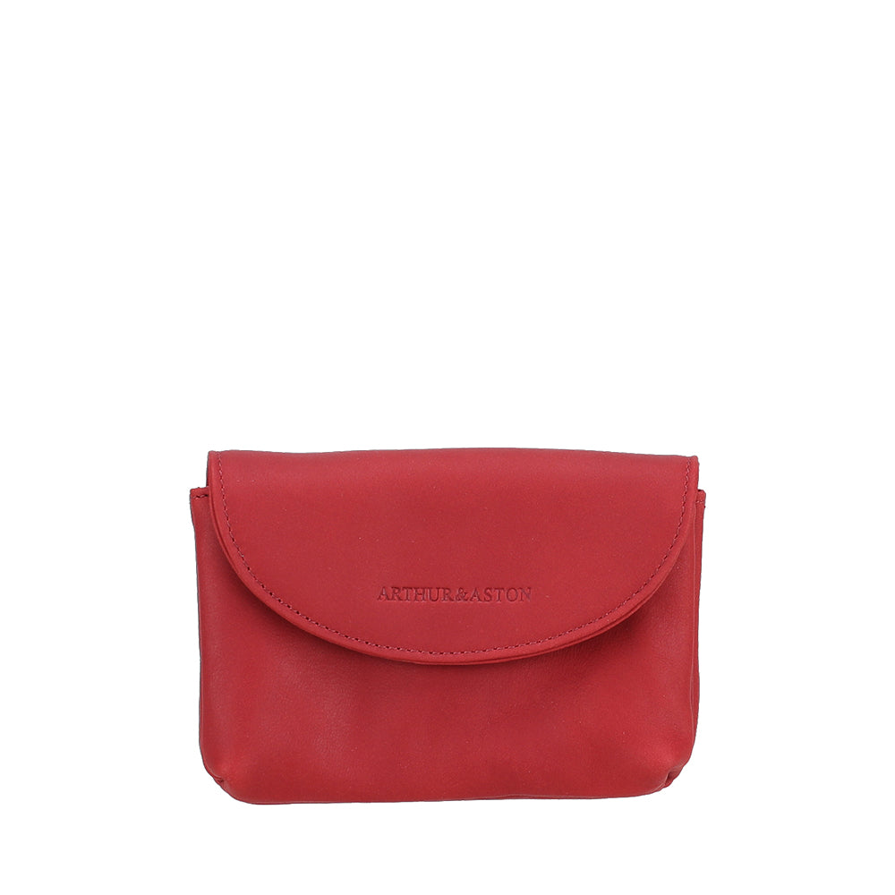 arthur-et-aston-ma-petit-porte-monnaie-cuir-fuchsia-pression image 5