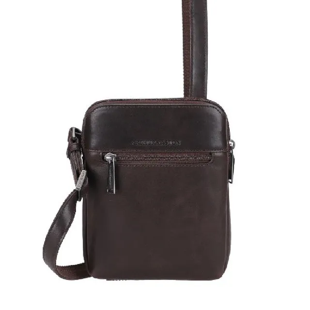 arthur-et-aston-cosmo-body-bag-cuir-noir image 1