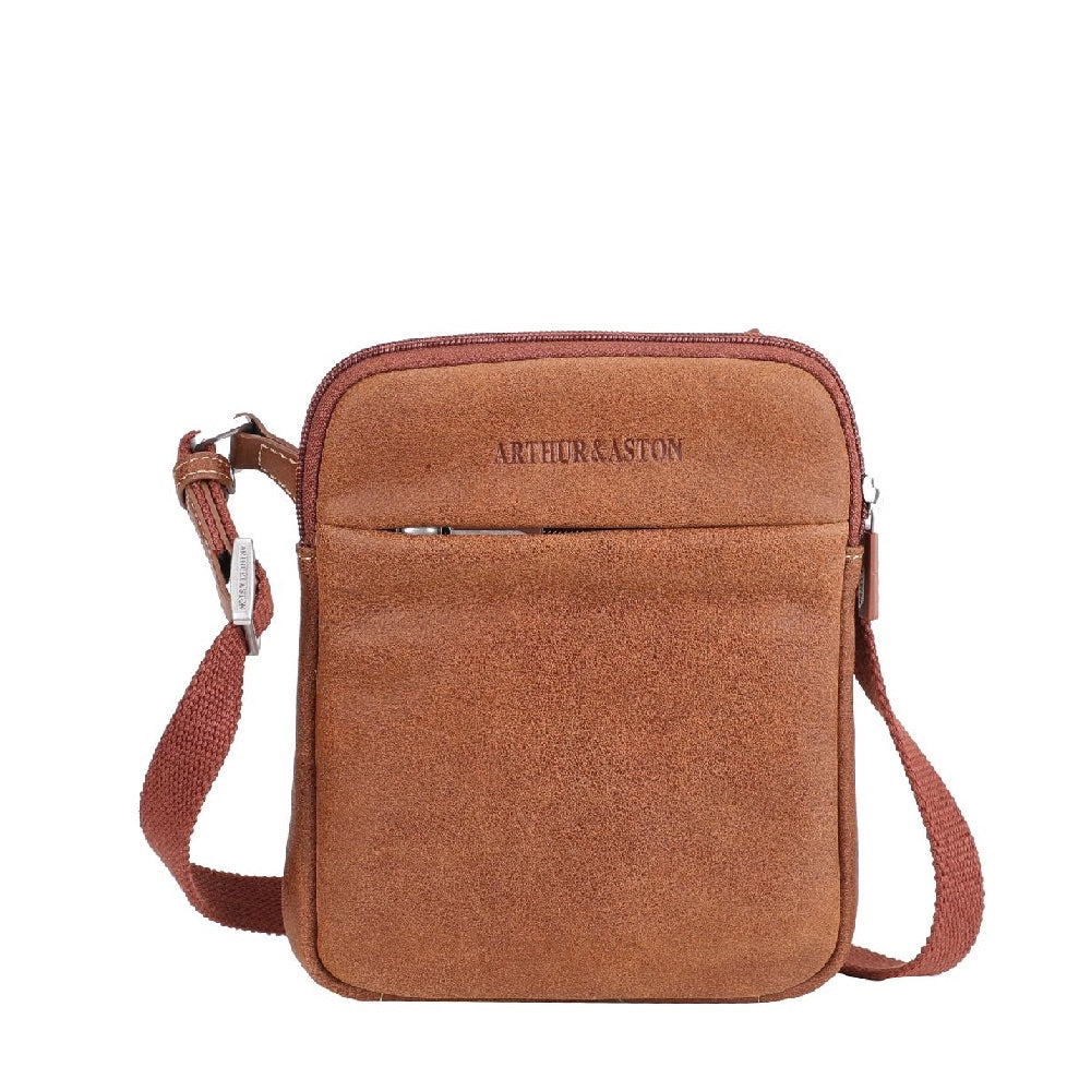 arthur-et-aston-cristiano-sac-travers-cuir-ch-taigne image 1