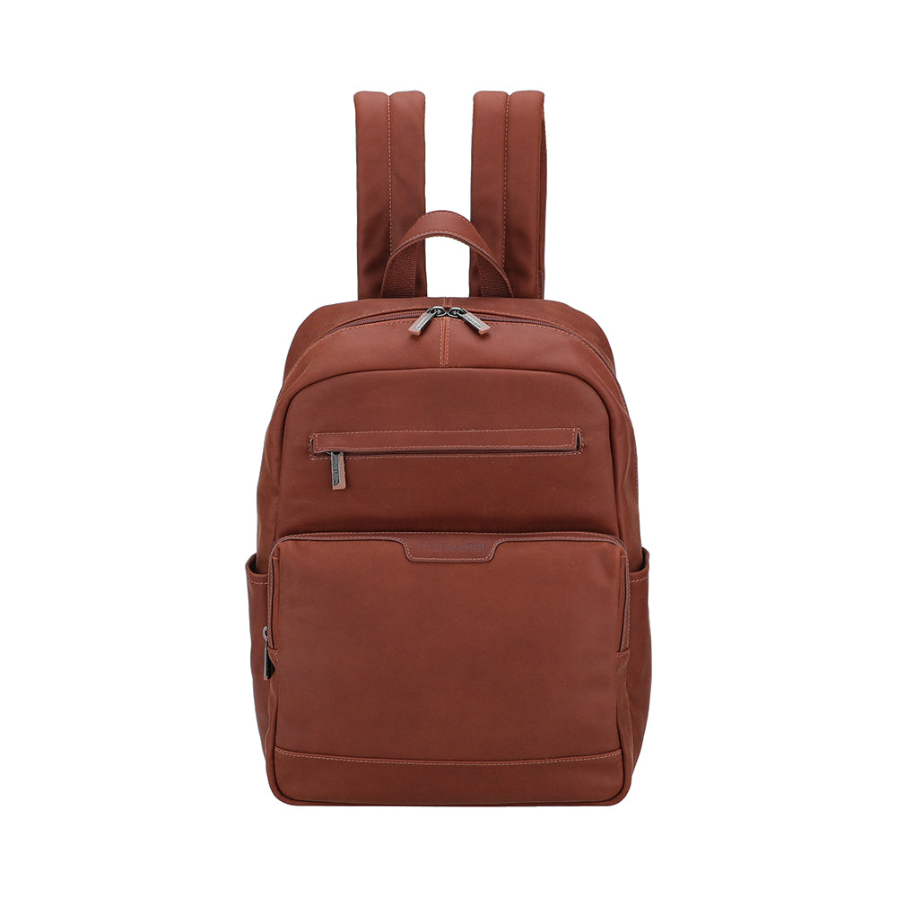 arthur-et-aston-ars-ne-sac-dos-cuir-cognac-15-6-pouces image 1