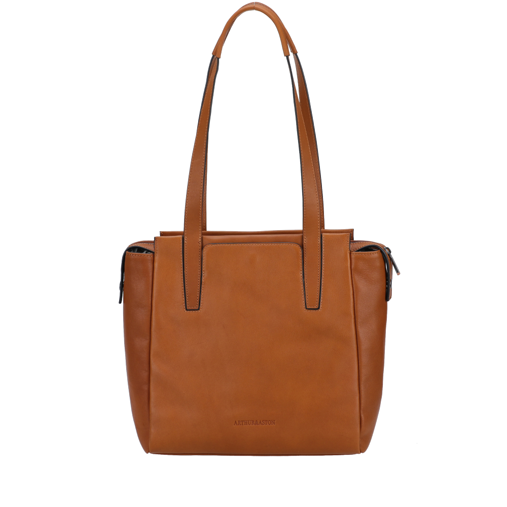 arthur-et-aston-l-on-m-sac-paule-cuir-noir image 5