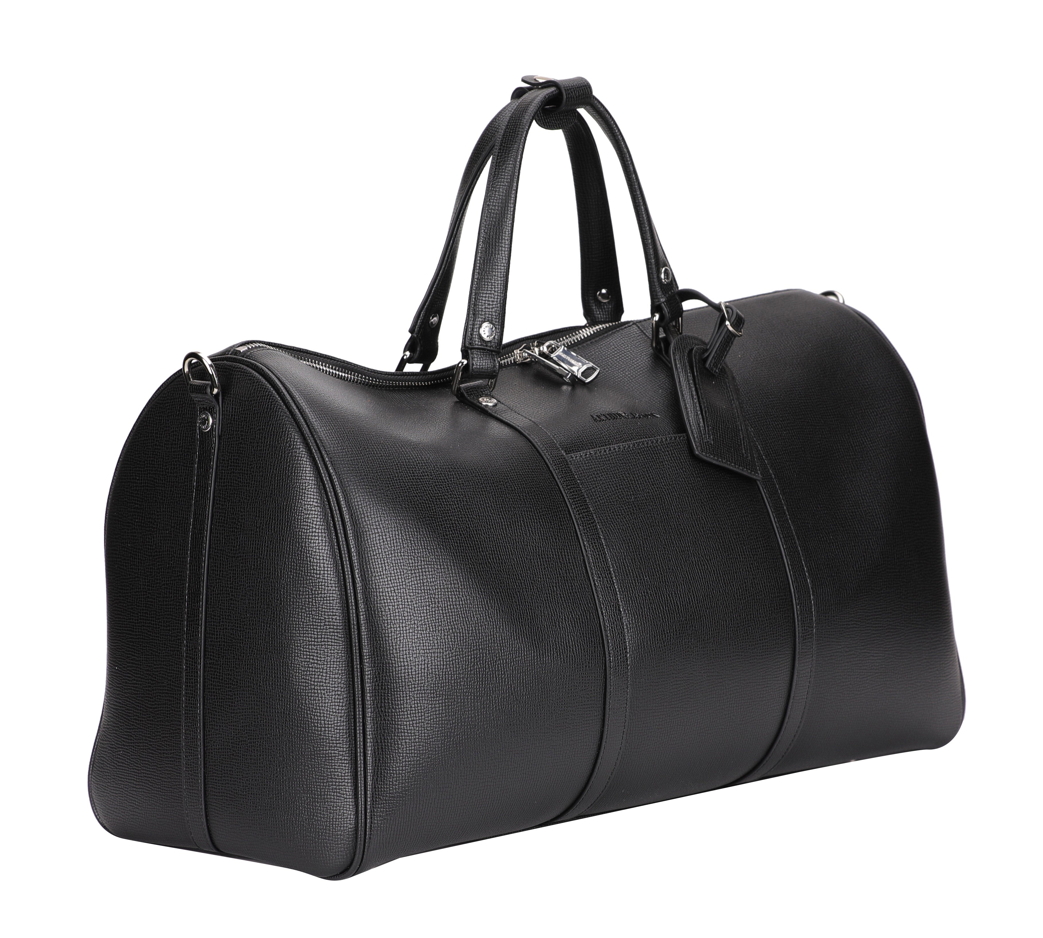 arthur-et-aston-nelson-bagage-main-cuir-voyage-week-end-noir image 4