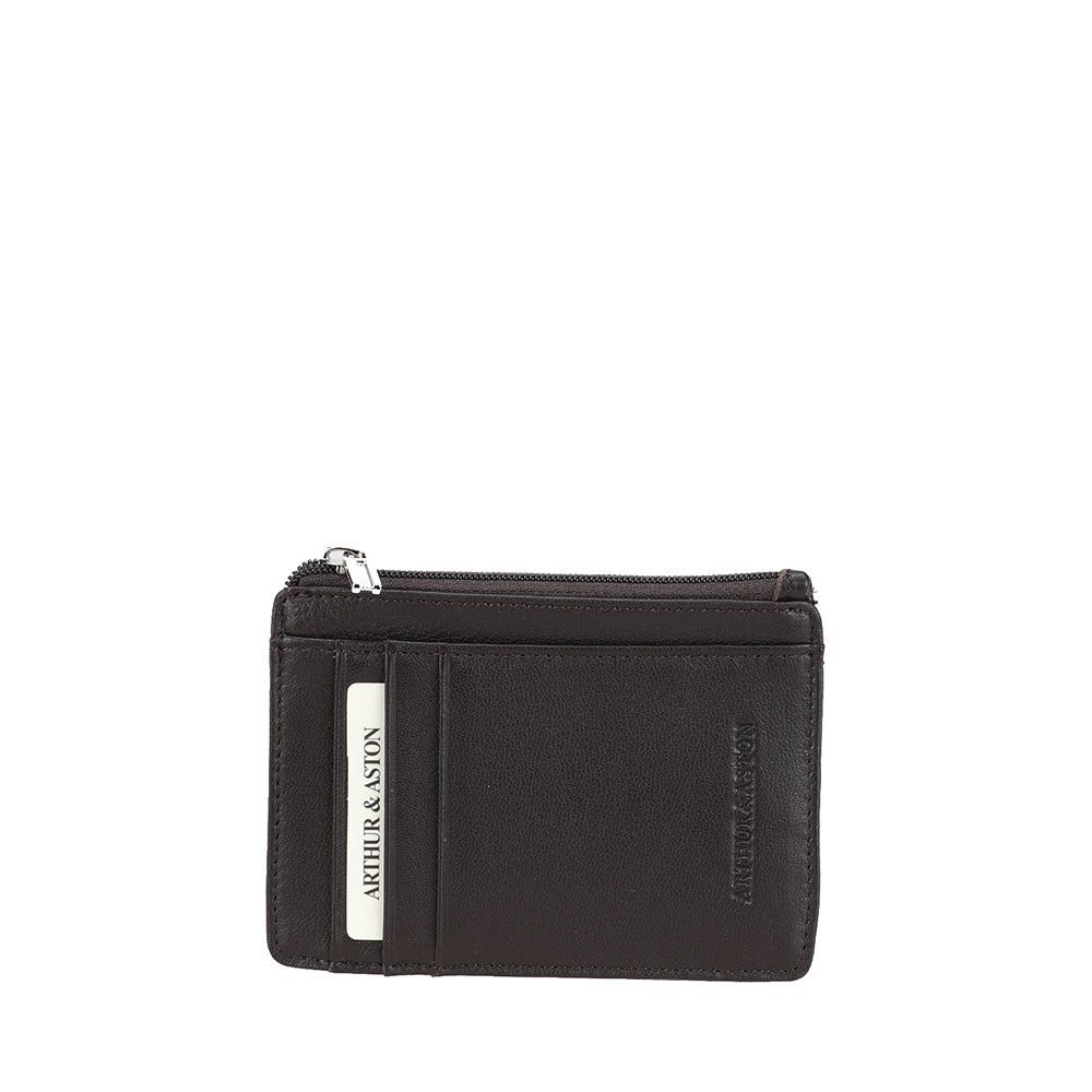 arthur-et-aston-riley-porte-cartes-monnaie-agneau-noir image 3