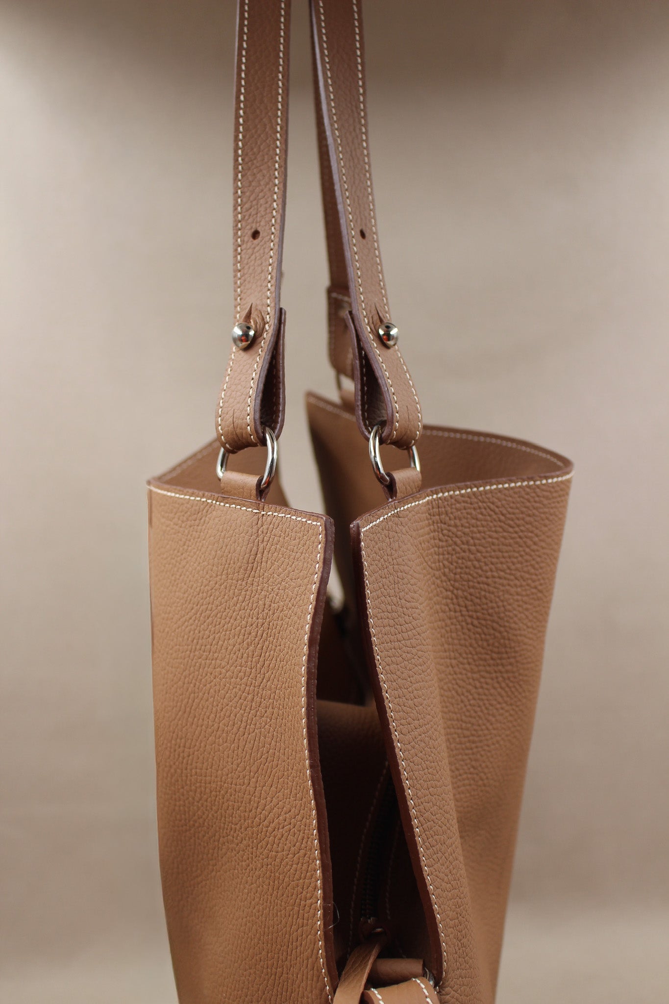 charles-et-charlus-touquet-l-sac-cuir-gold-41-cm image 4
