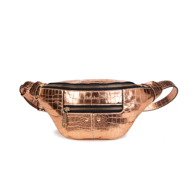 kate-lee-banane-triomf-cro-cuir-croco-rose-gold image 1