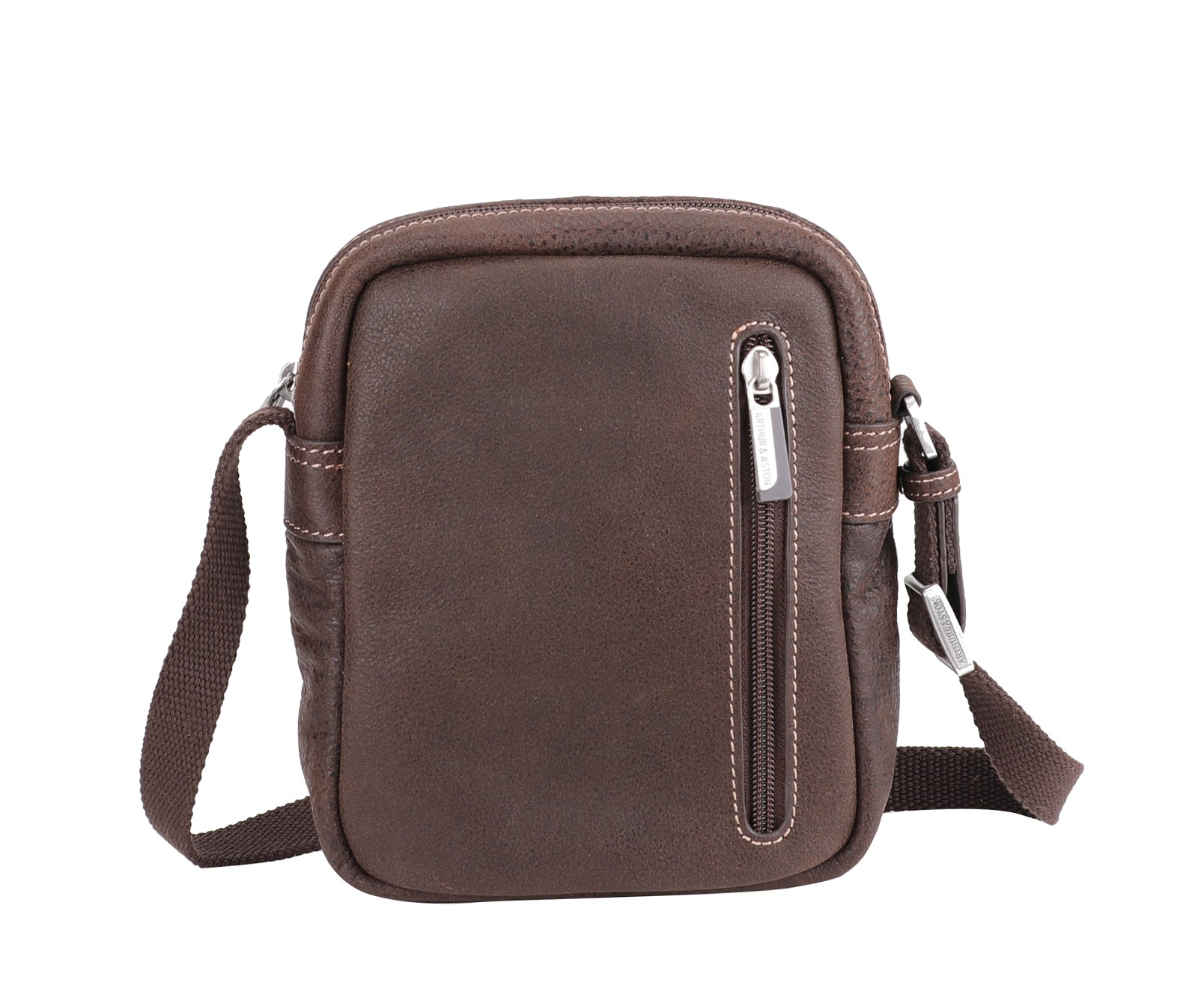 arthur-et-aston-cristiano-sac-travers-cuir-noir-petit-mod-le image 3