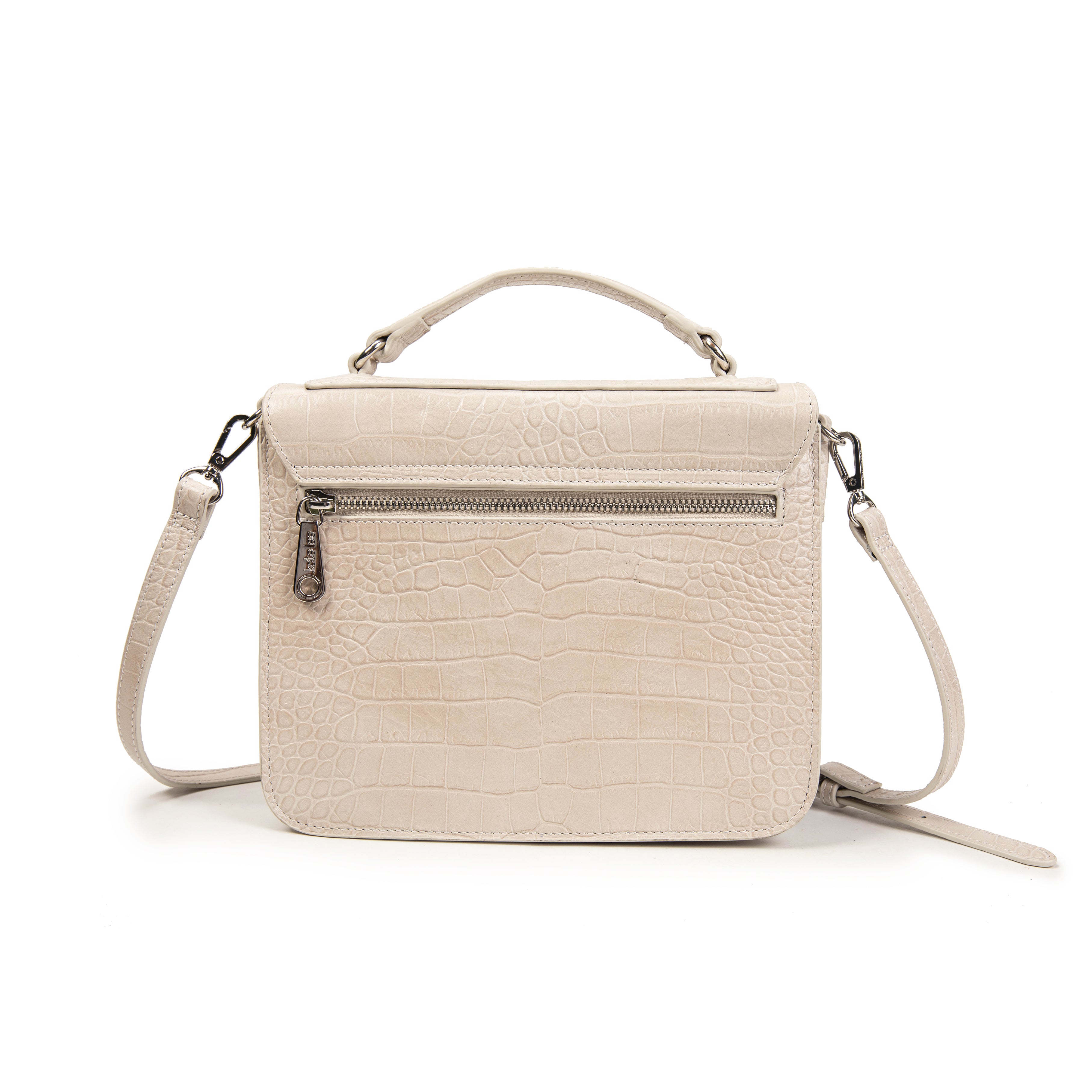 kate-lee-eiffel-croco-cartable-cuir-ivoire-croco image 4