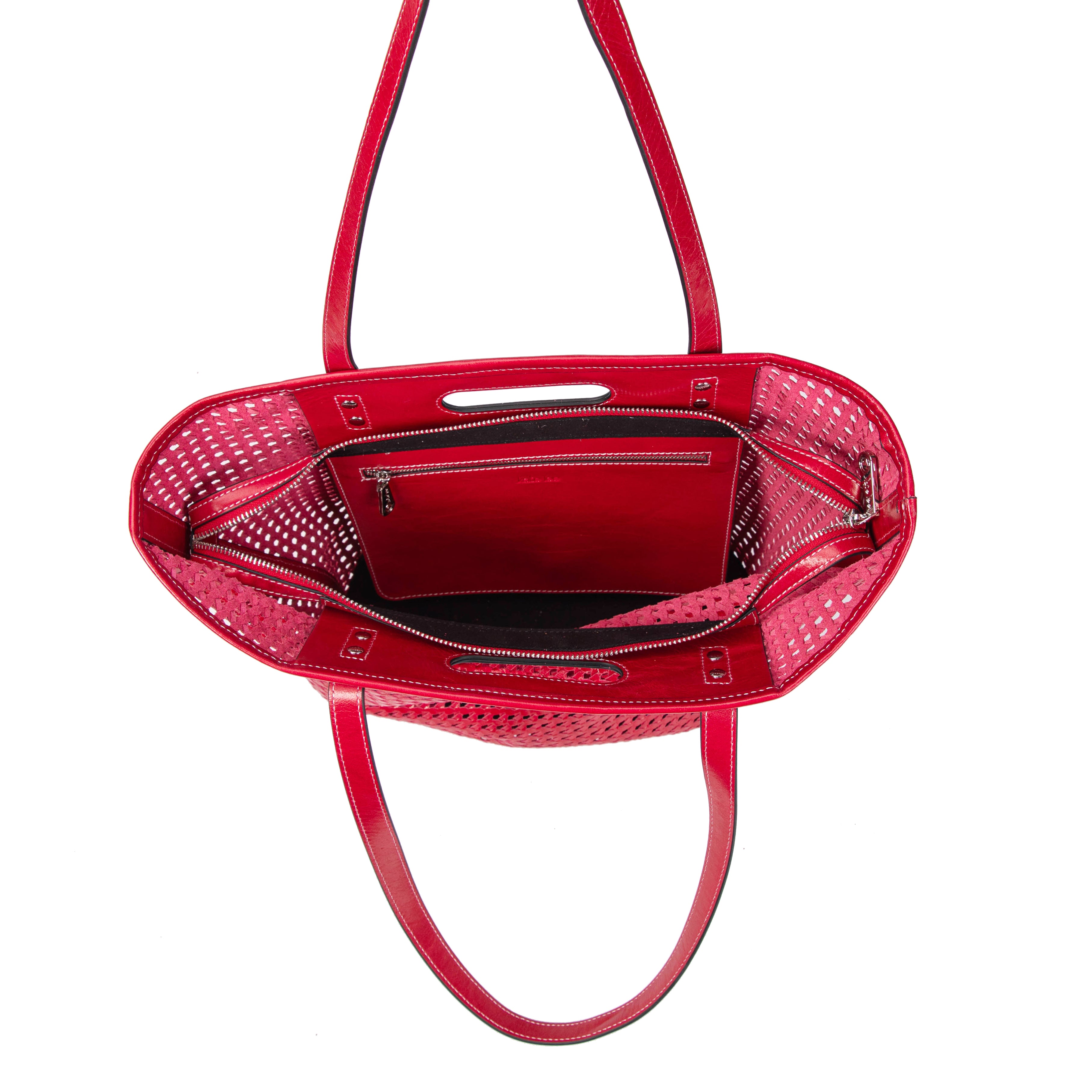 kate-lee-cabas-ofine-sac-cabas-cuir-tress-flamme image 3