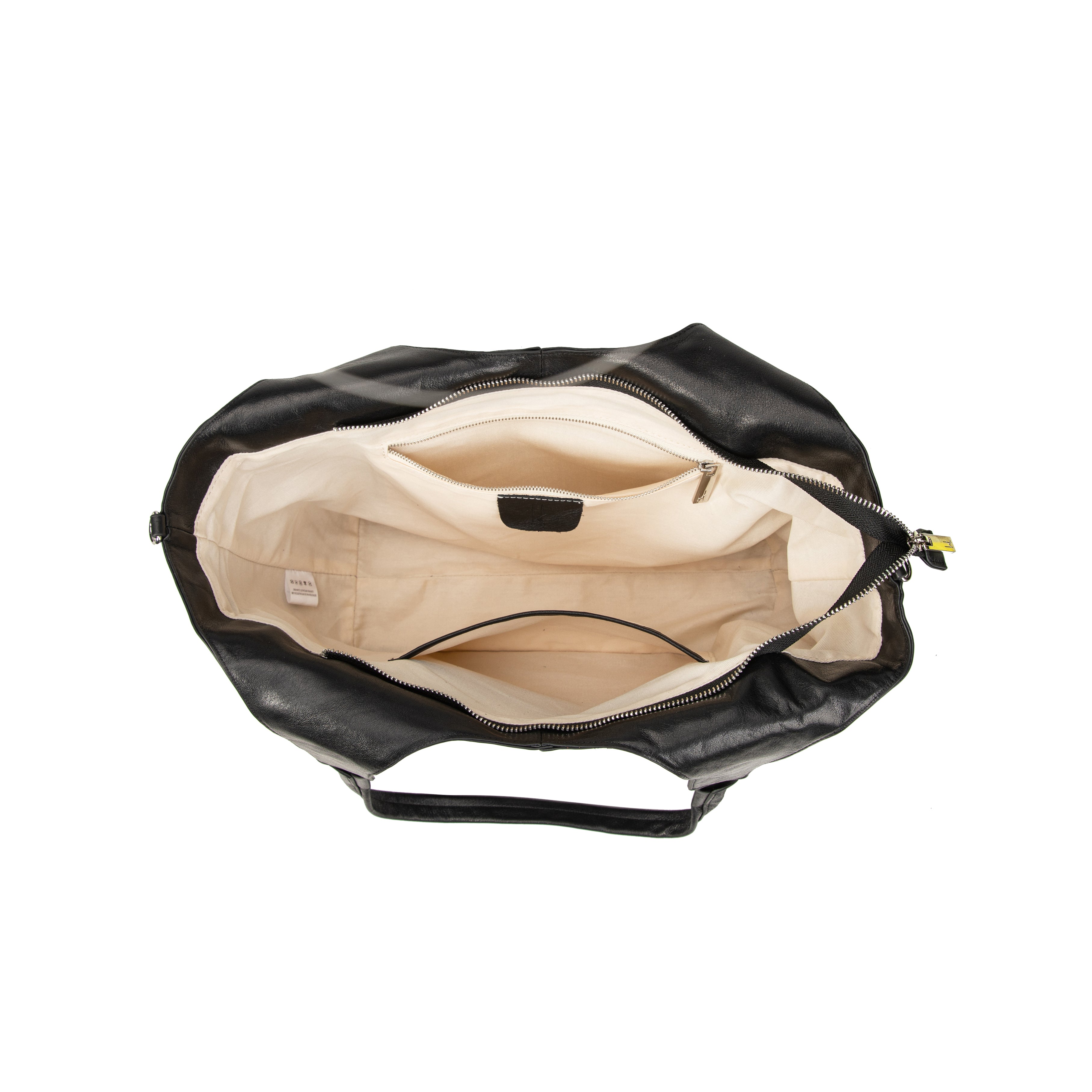 kate-lee-meline-sac-main-cuir-noir-bandouli-re image 3