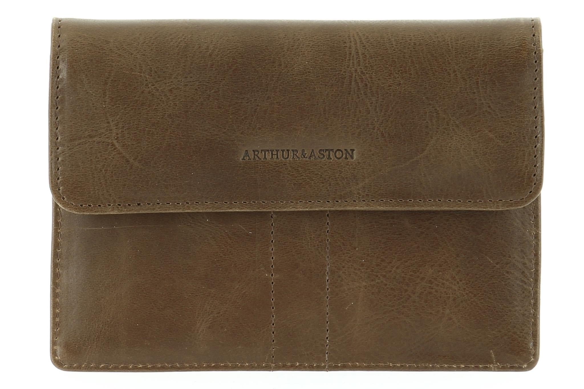 arthur-et-aston-rose-porte-papiers-cuir-noir-vachette image 7