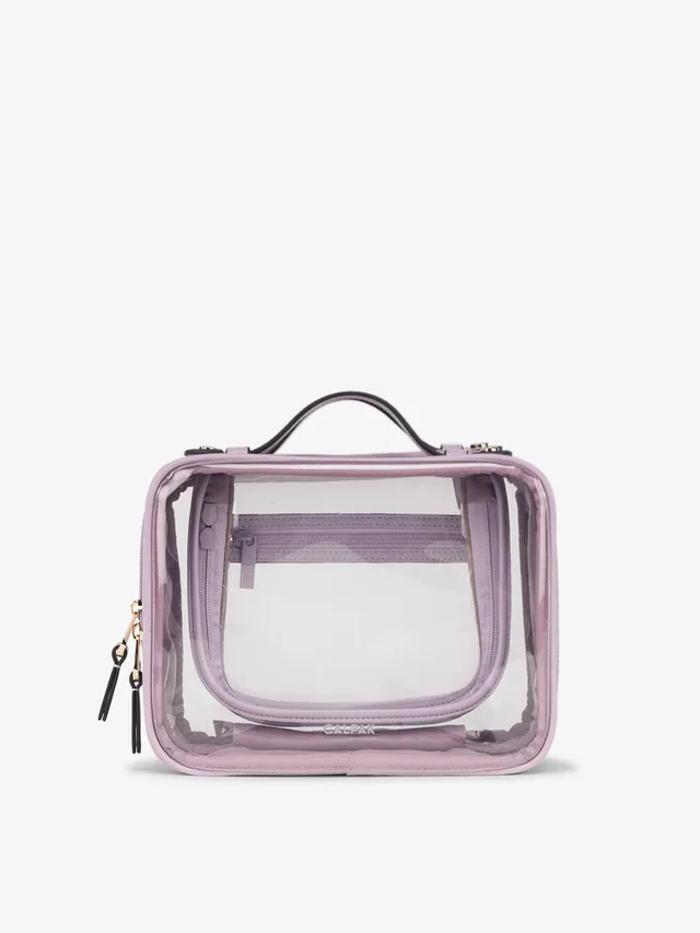 calpak-kaya-trousse-toilette-transparente-cherry-medium image 1