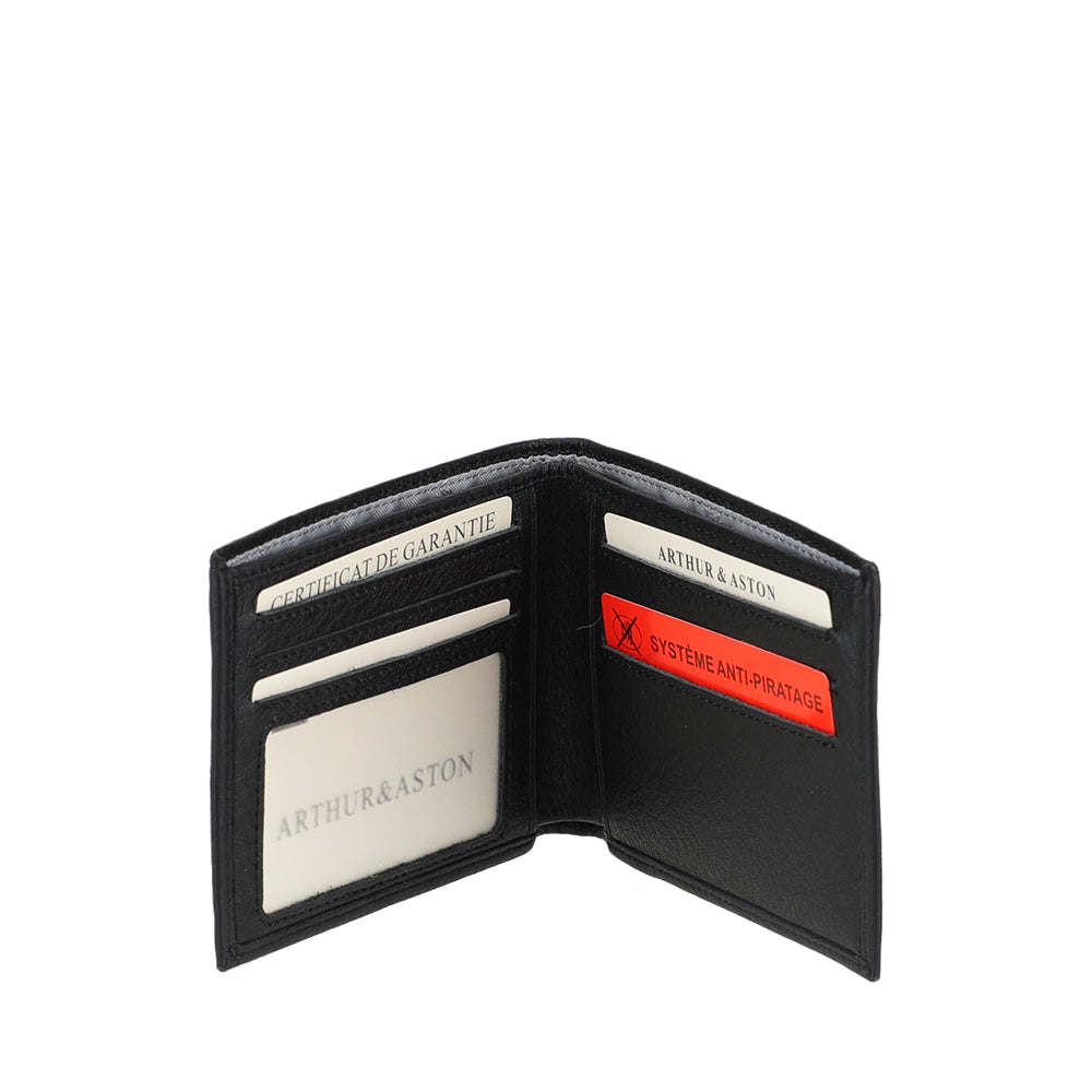 arthur-et-aston-ange-porte-cartes-cuir-cognac-italien image 2