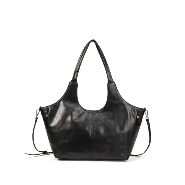kate-lee-meline-sac-main-cuir-noir-bandouli-re image 1