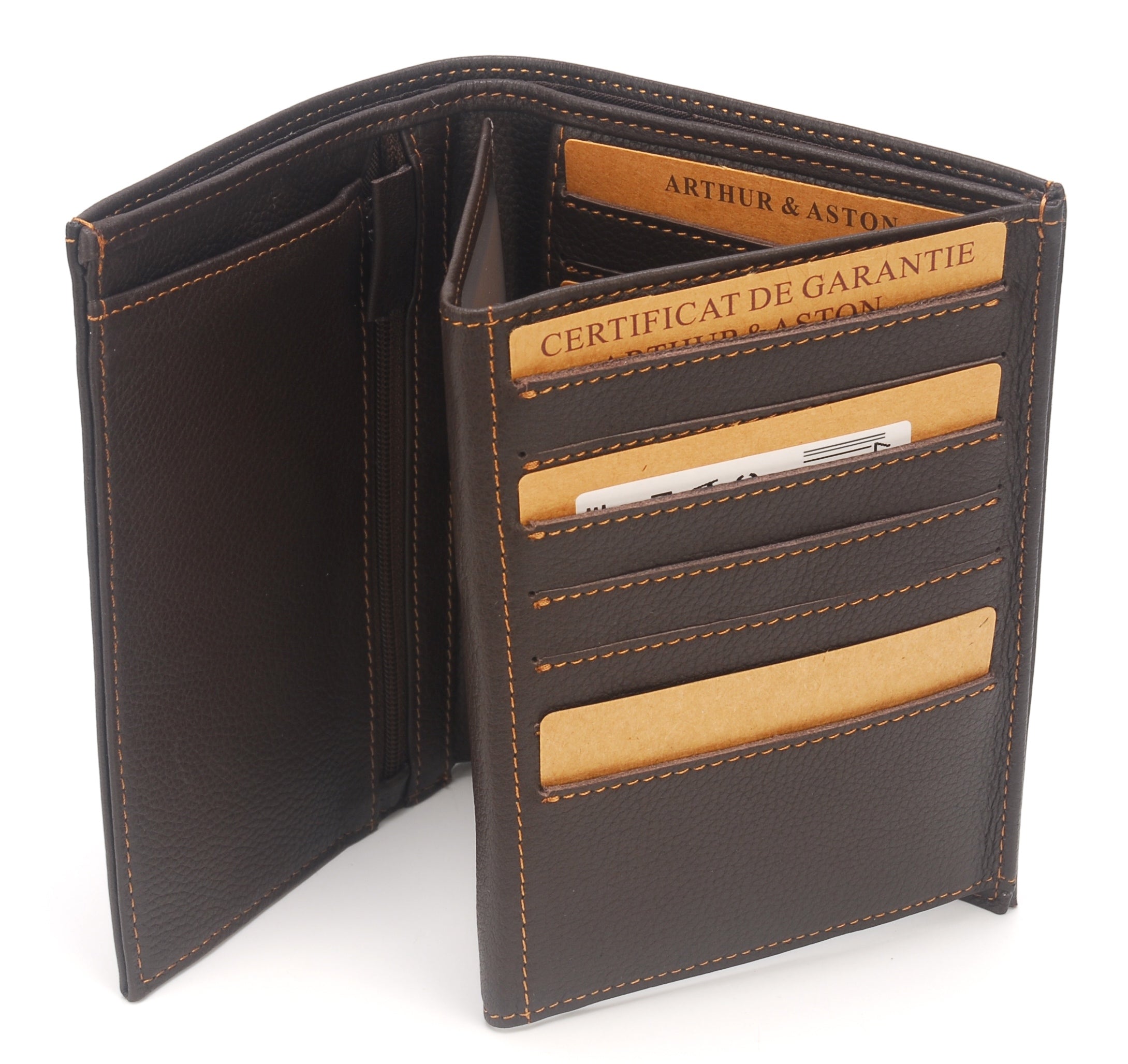 arthur-et-aston-dorian-portefeuille-cuir-homme-noir-foulonn image 6