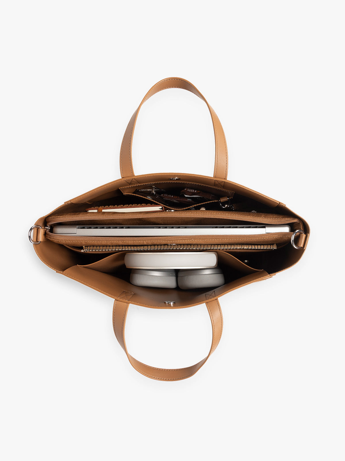 calpak-haven-tote-bag-ordinateur-15-pouces-mushroom-housse image 3