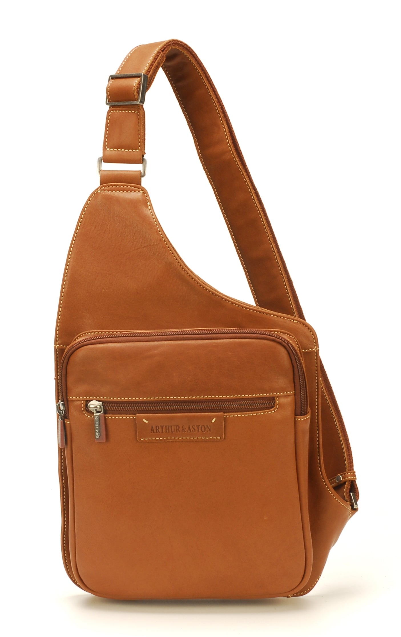 arthur-et-aston-johany-grand-body-bag-cuir-homme-noir image 2