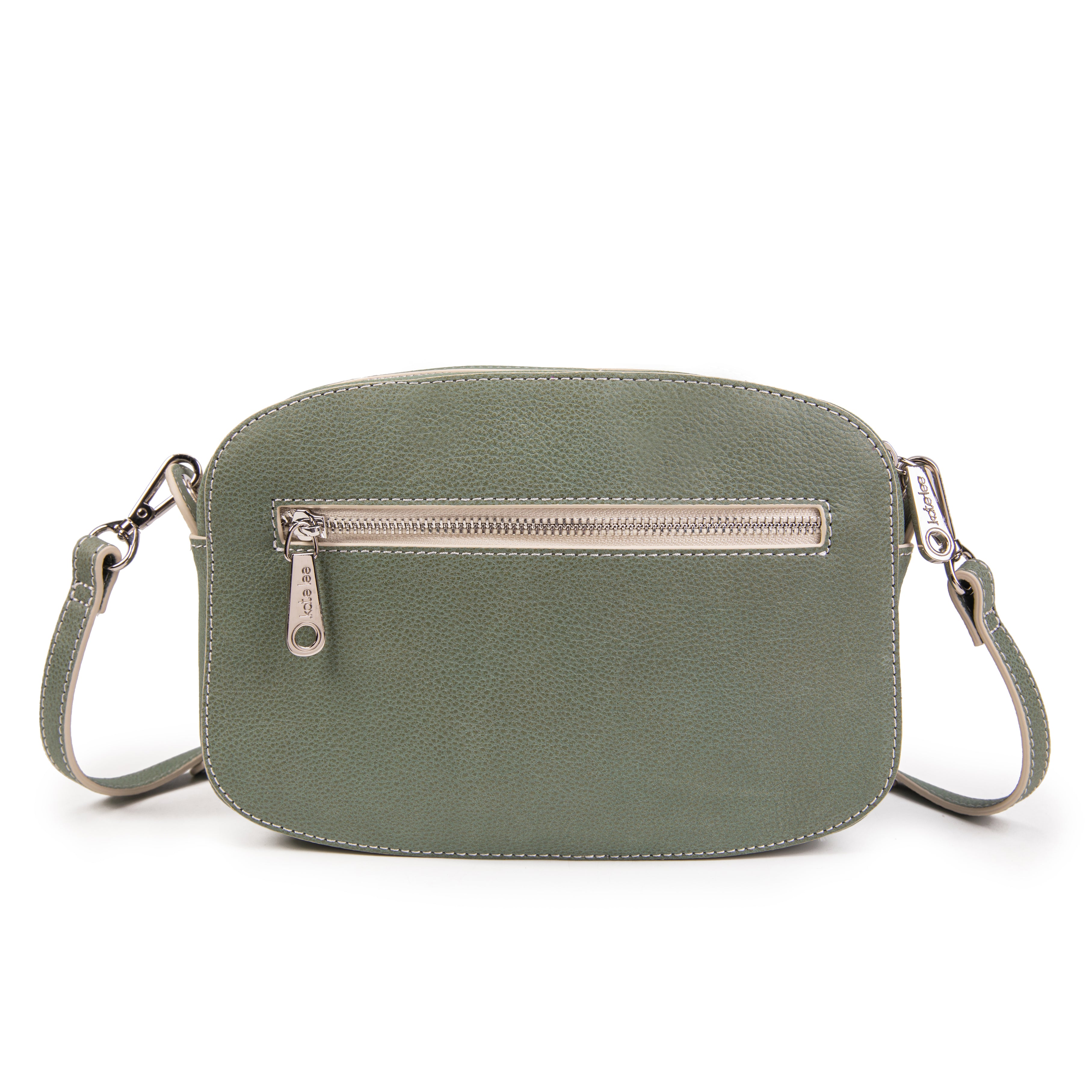 kate-lee-ren-e-sac-bandouli-re-cuir-vert-grain image 4