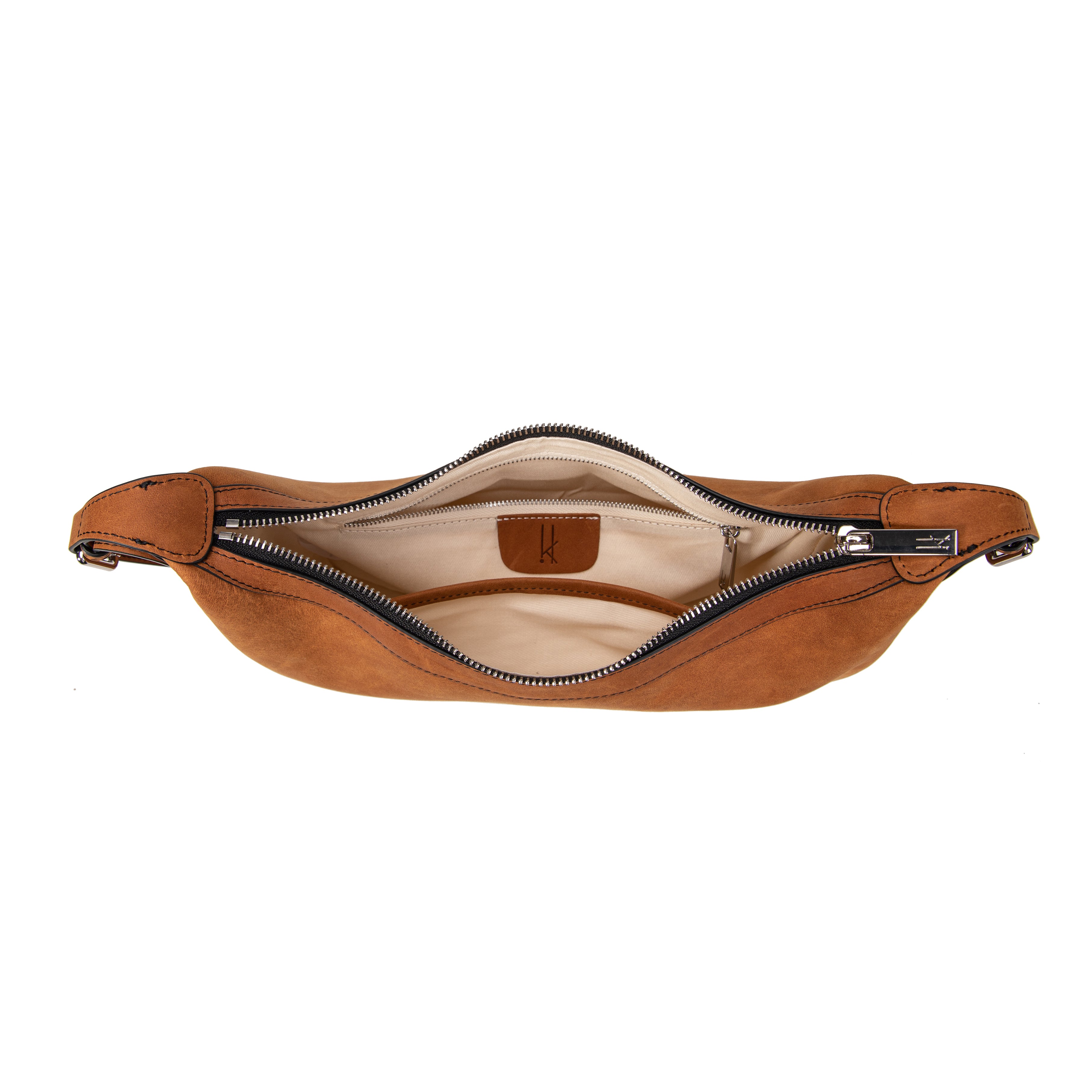 kate-lee-kl-palma-sac-cuir-vachette-camel image 3