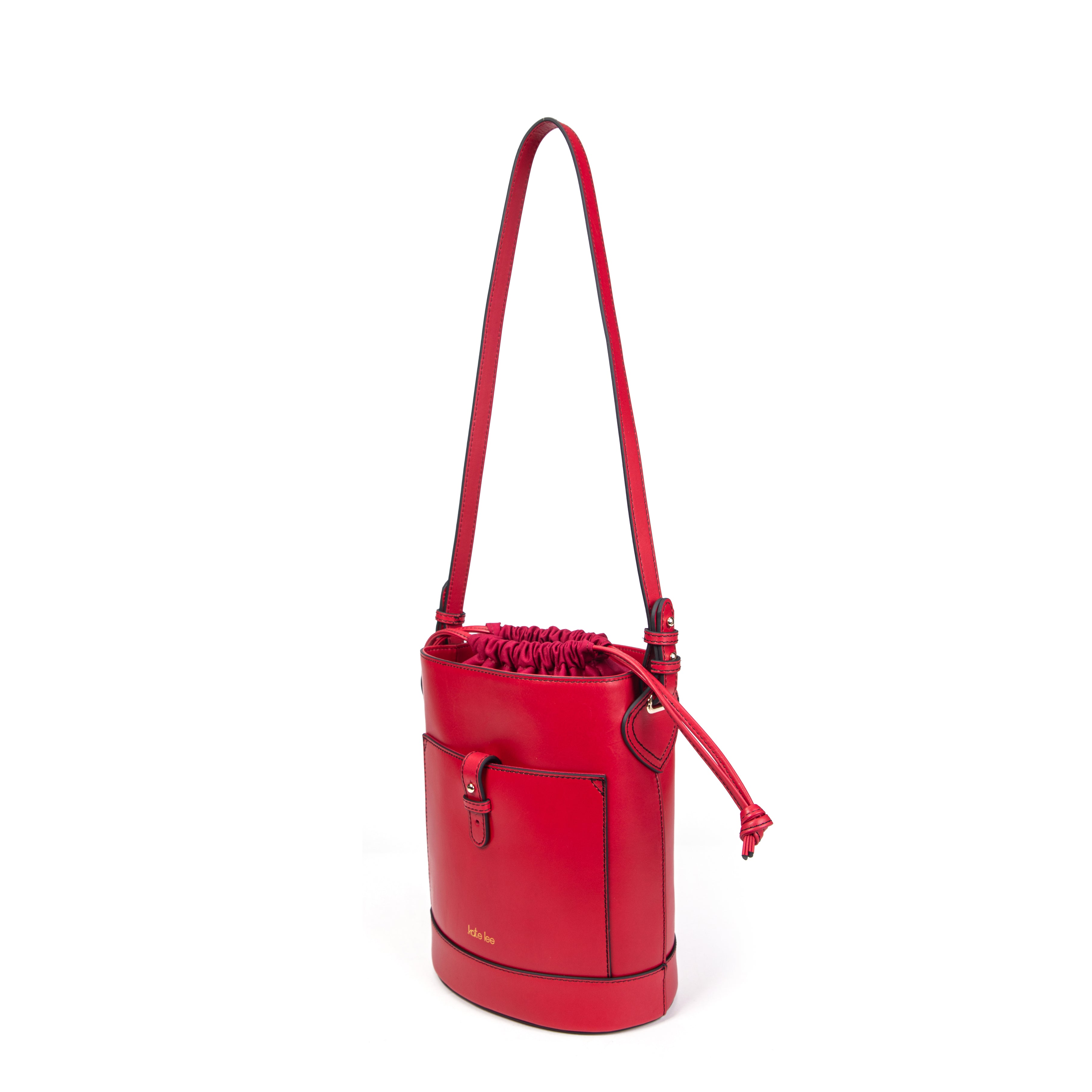 kate-lee-louvre-sac-seau-cuir-flamme image 2