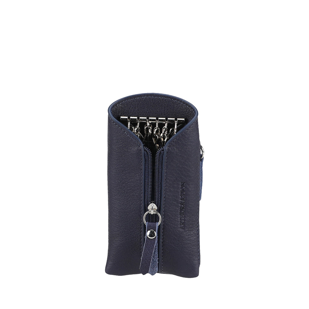 arthur-et-aston-ange-porte-cl-s-cuir-noir-fermeture-zip image 6