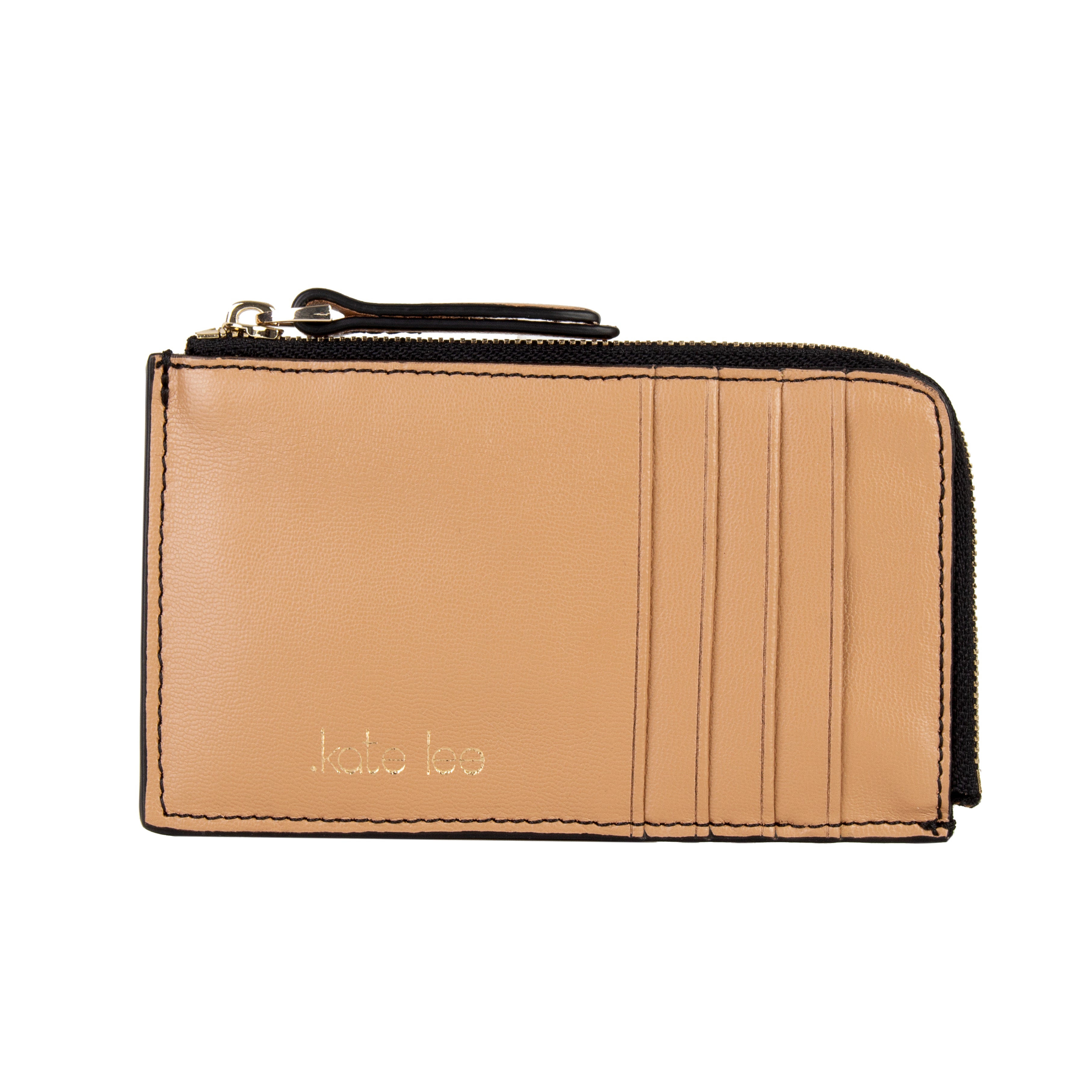 kate-lee-alo-sa-portefeuille-camel-cuir-upcycl image 1