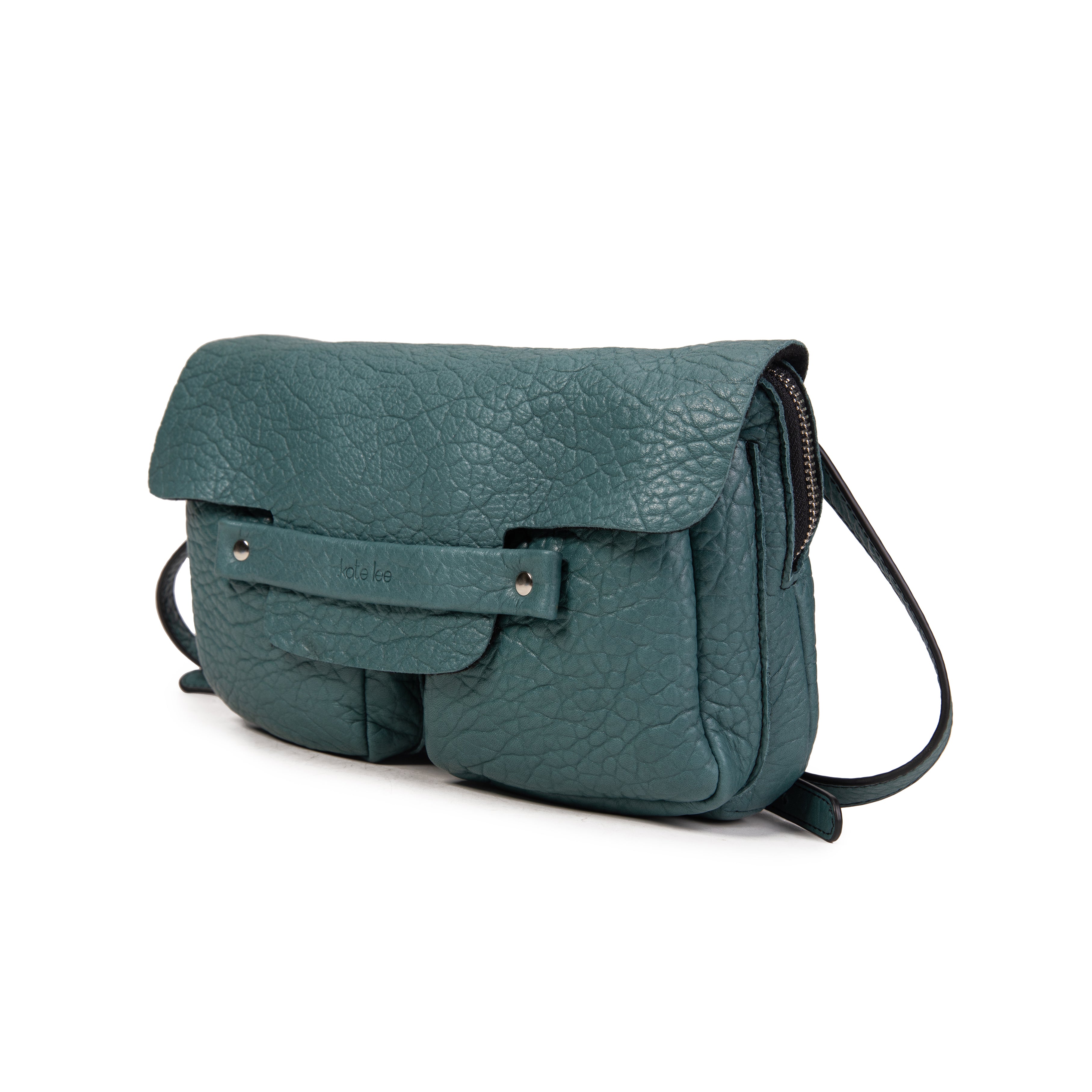 kate-lee-lisia-sac-bandouli-re-bleu-p-trole-agneau image 2