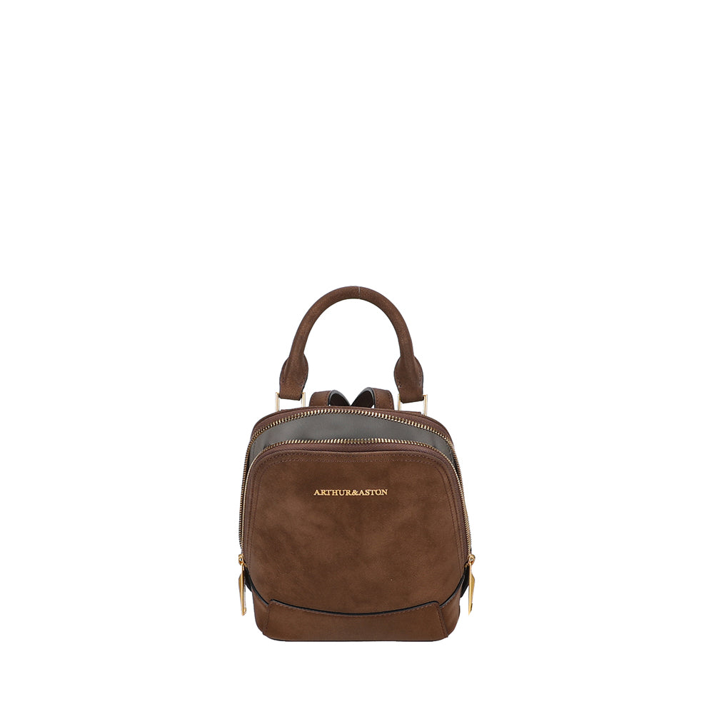 arthur-et-aston-madelena-petit-sac-dos-cuir-ch-taigne image 2