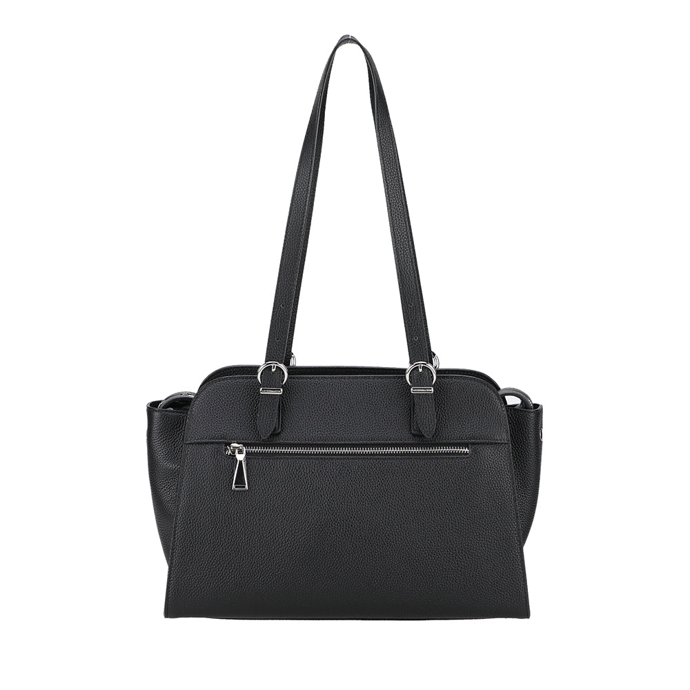 arthur-et-aston-daphn-grand-sac-paule-cuir-noir image 3