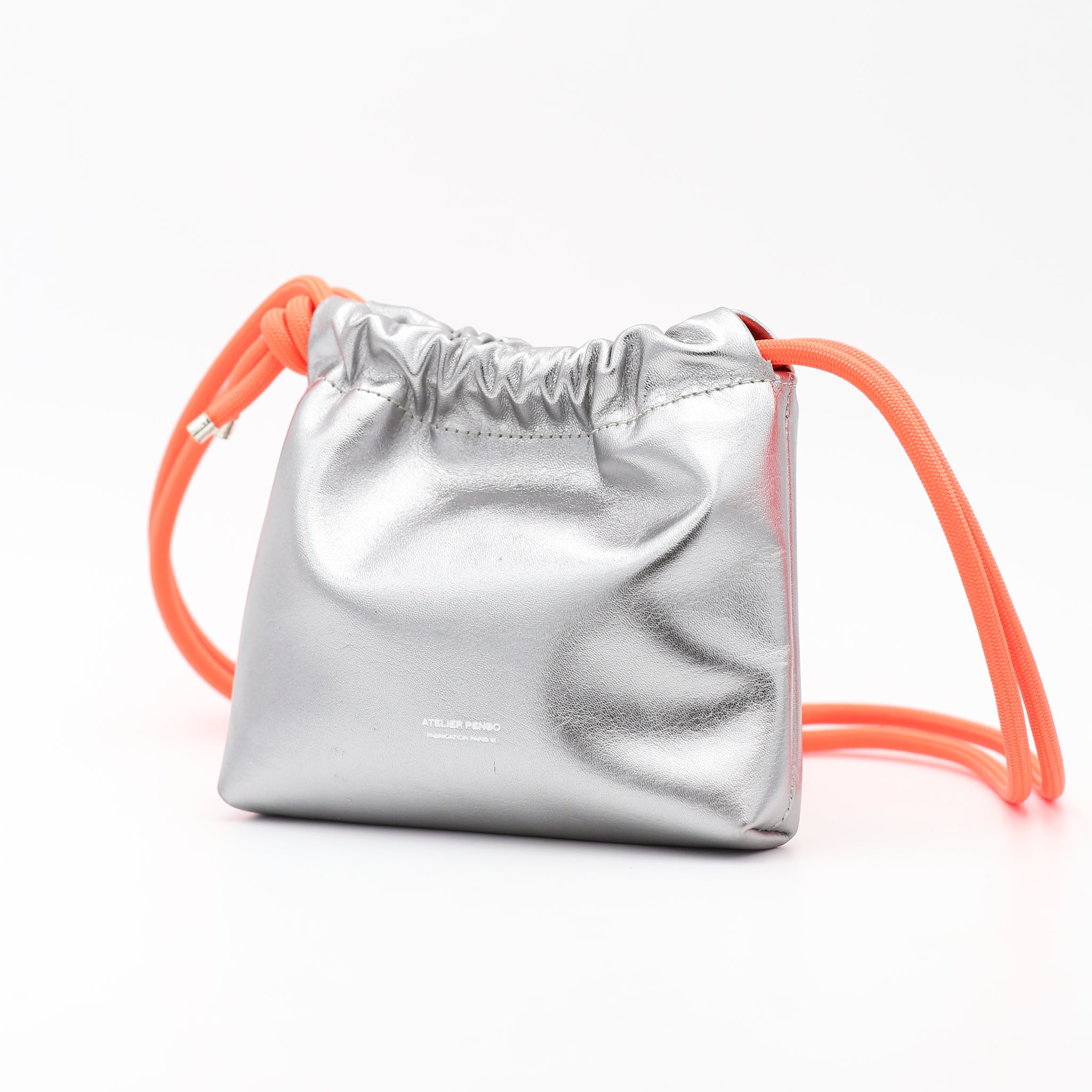 atelier-penso-mini-lut-ce-sac-cuir-crossbody-silver-pliss image 3