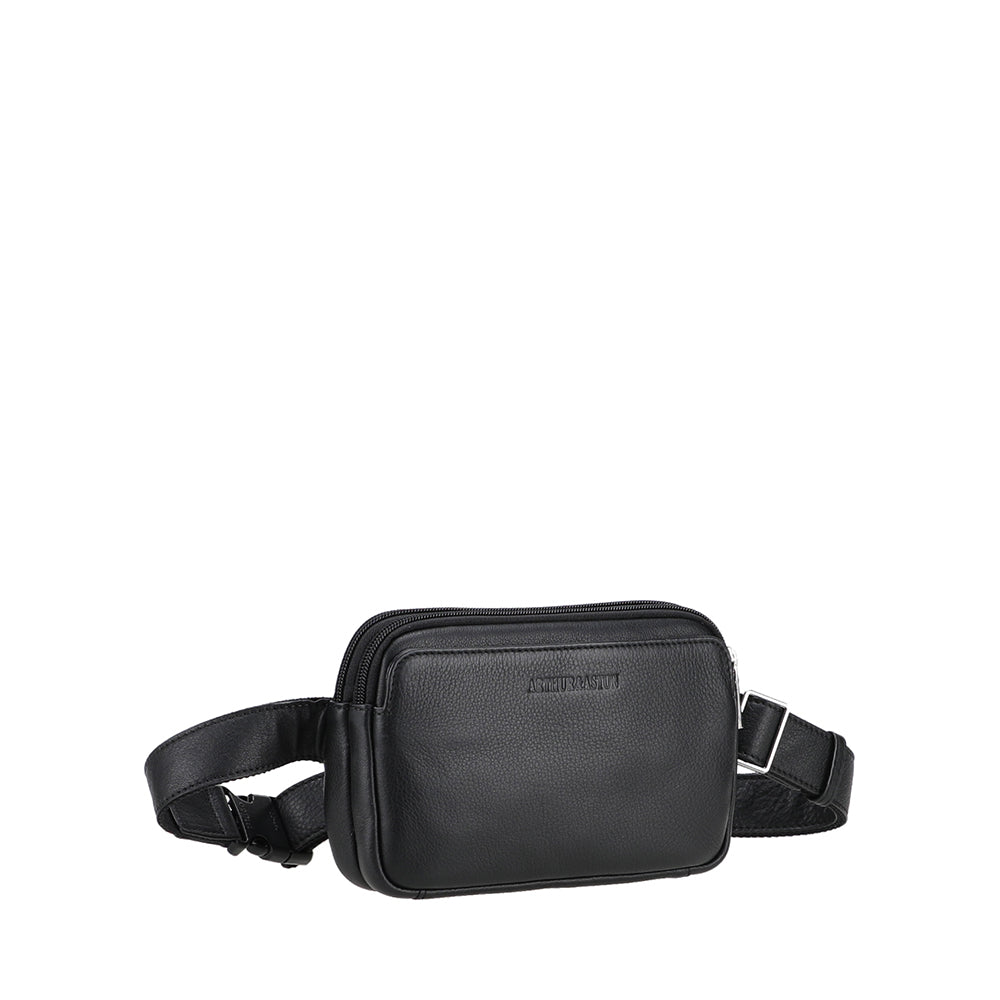 arthur-et-aston-ange-sac-banane-cuir-cognac image 4