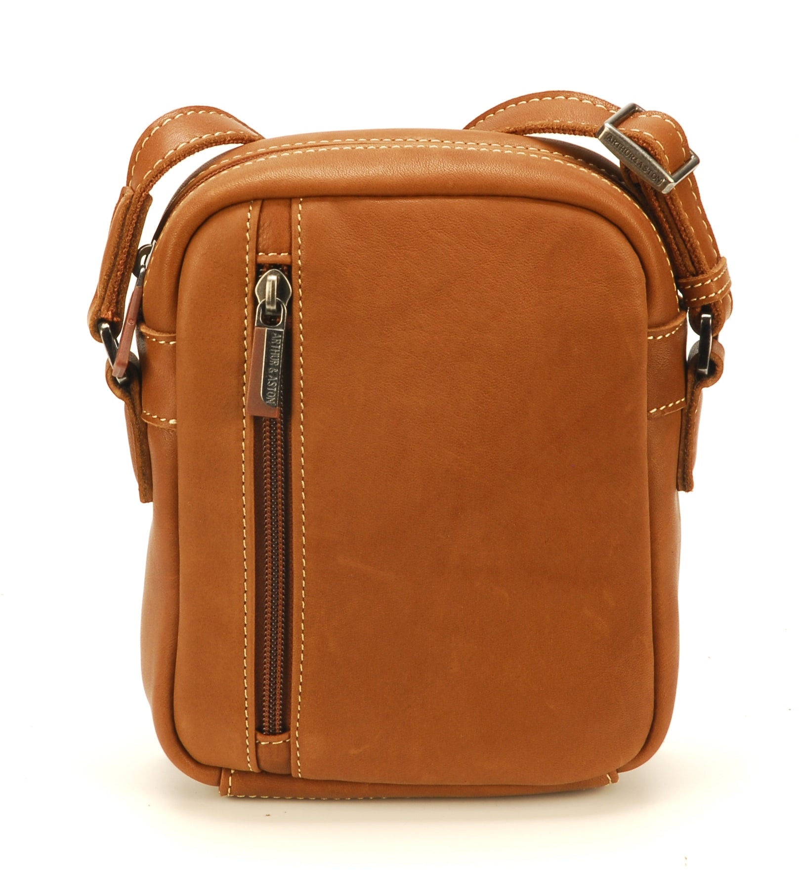 arthur-et-aston-johany-petit-sac-travers-cuir-homme-ch-taigne image 8