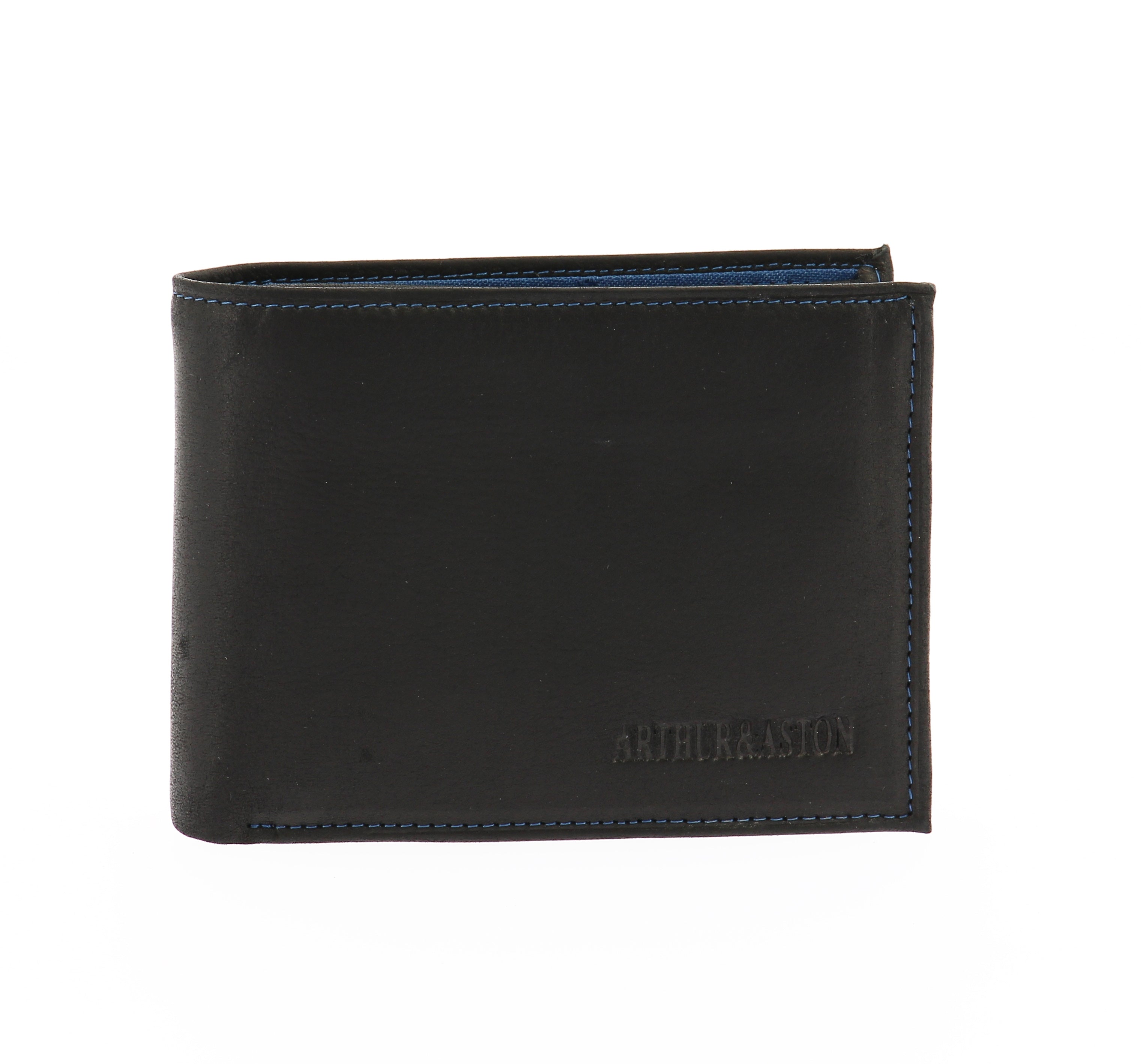 arthur-et-aston-louis-portefeuille-cuir-italien-noir-gras image 3