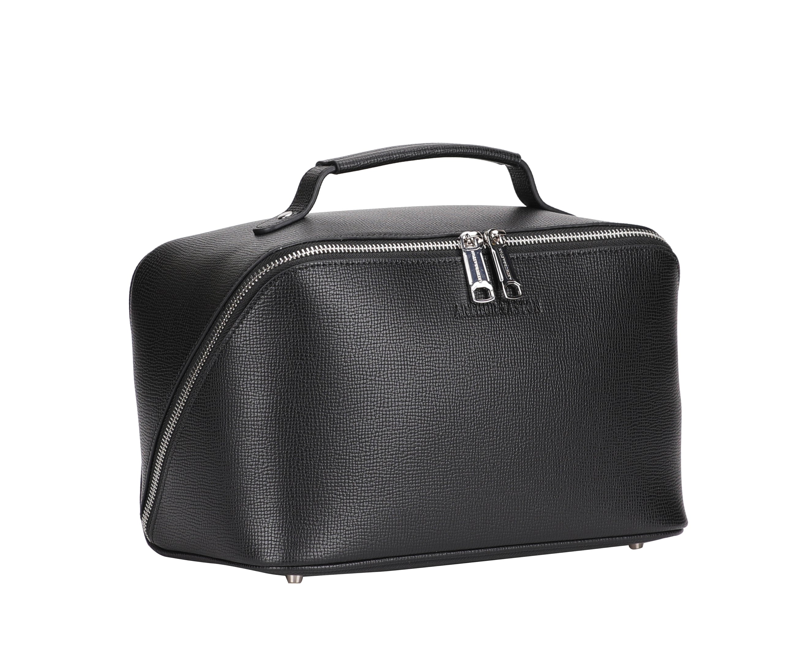 arthur-et-aston-nelson-trousse-de-toilette-cuir-noir-voyage image 6