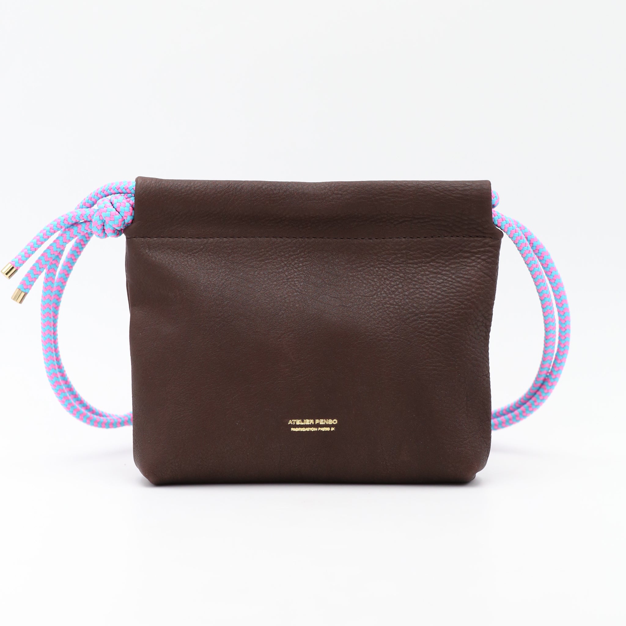 atelier-penso-mini-lut-ce-novonappa-chocolat-sac-cuir-femme image 1