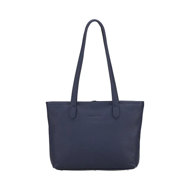 arthur-et-aston-rosalia-petit-sac-shopping-cuir-noir image 1