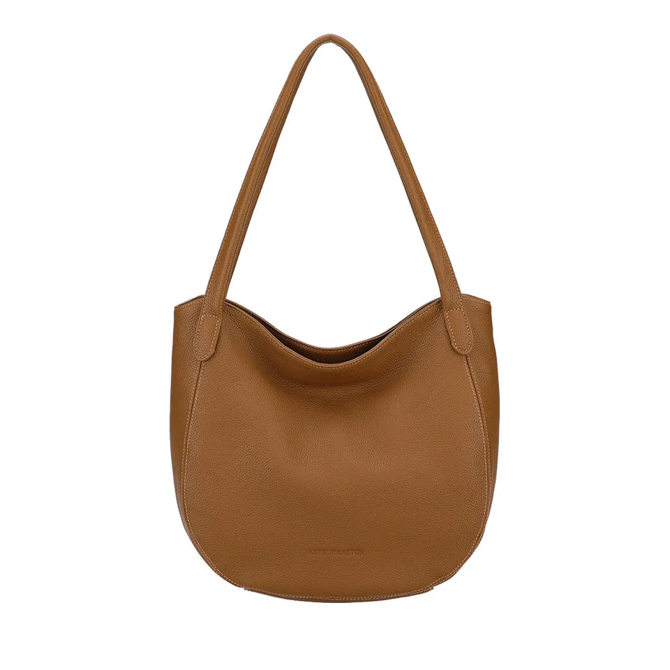 arthur-et-aston-rosalia-m-sac-shopping-cuir-biscuit image 1