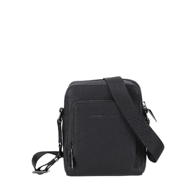 arthur-et-aston-lewis-sac-travers-cuir-noir-homme-petit image 1