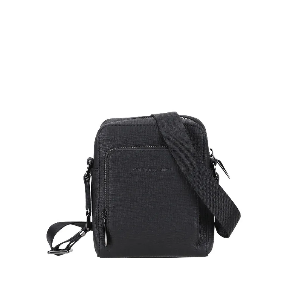 arthur-et-aston-lewis-sac-travers-cuir-noir-homme-petit image 1