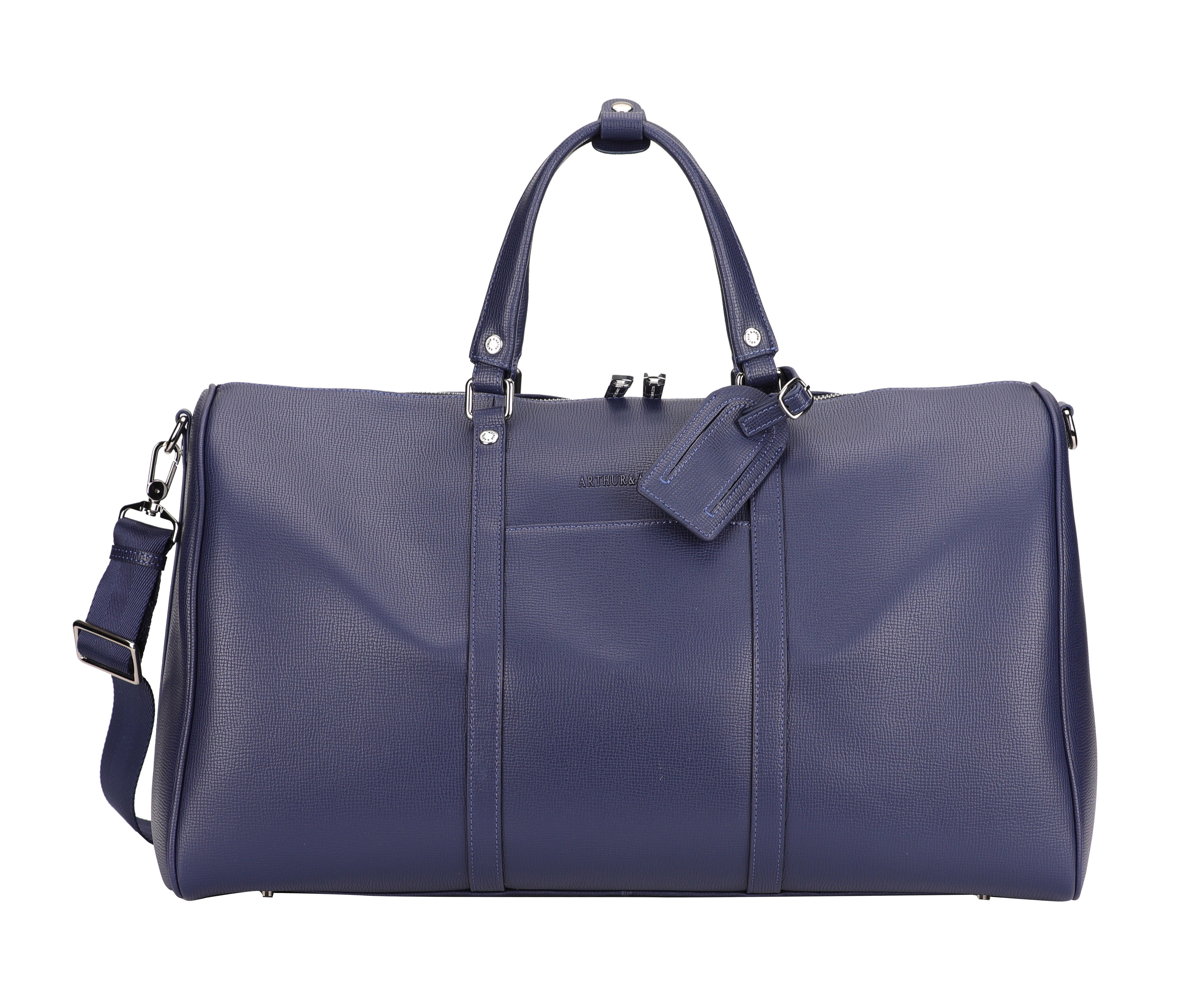 arthur-et-aston-nelson-bagage-main-cuir-voyage-week-end-noir image 7
