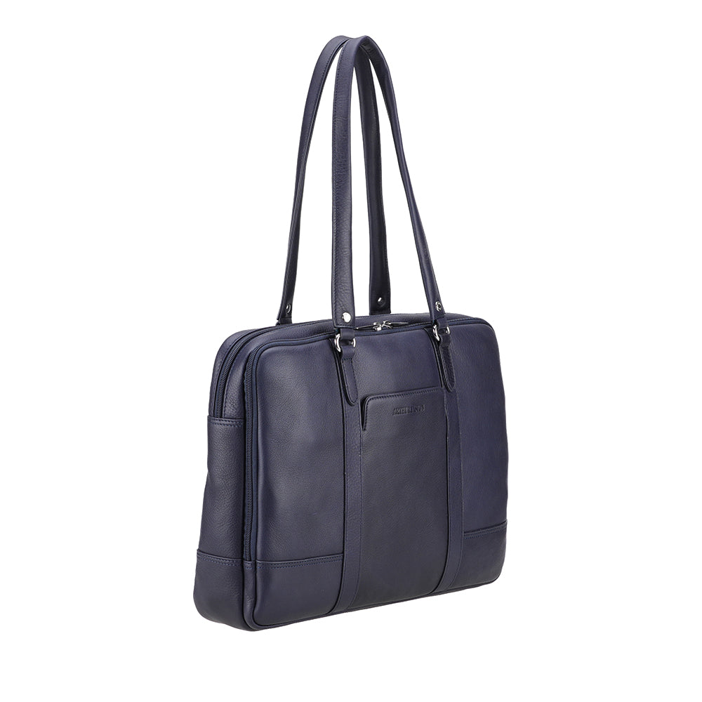 arthur-et-aston-ange-sac-porte-document-cuir-bleu-femme image 2