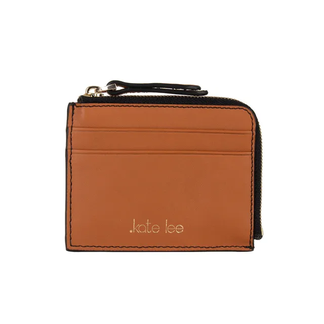 kate-lee-alo-s-porte-monnaie-cuir-cognac-zipp image 1