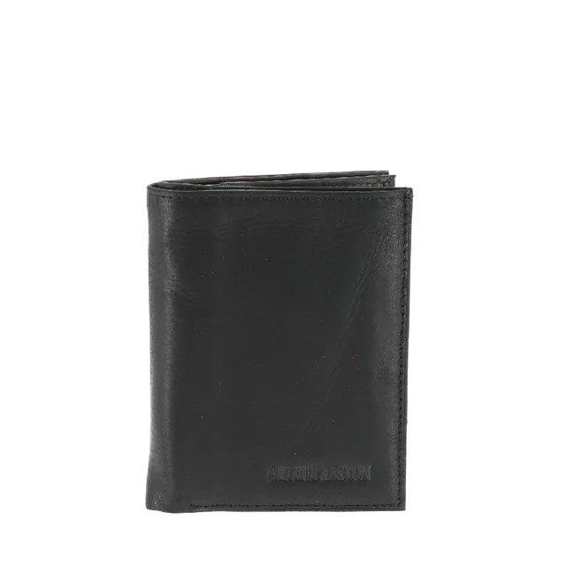 arthur-et-aston-louis-portefeuille-cuir-homme-noir-moyen image 1