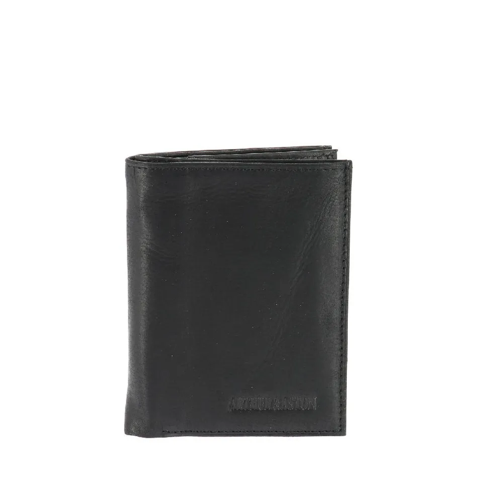 arthur-et-aston-louis-portefeuille-cuir-homme-noir-moyen image 1