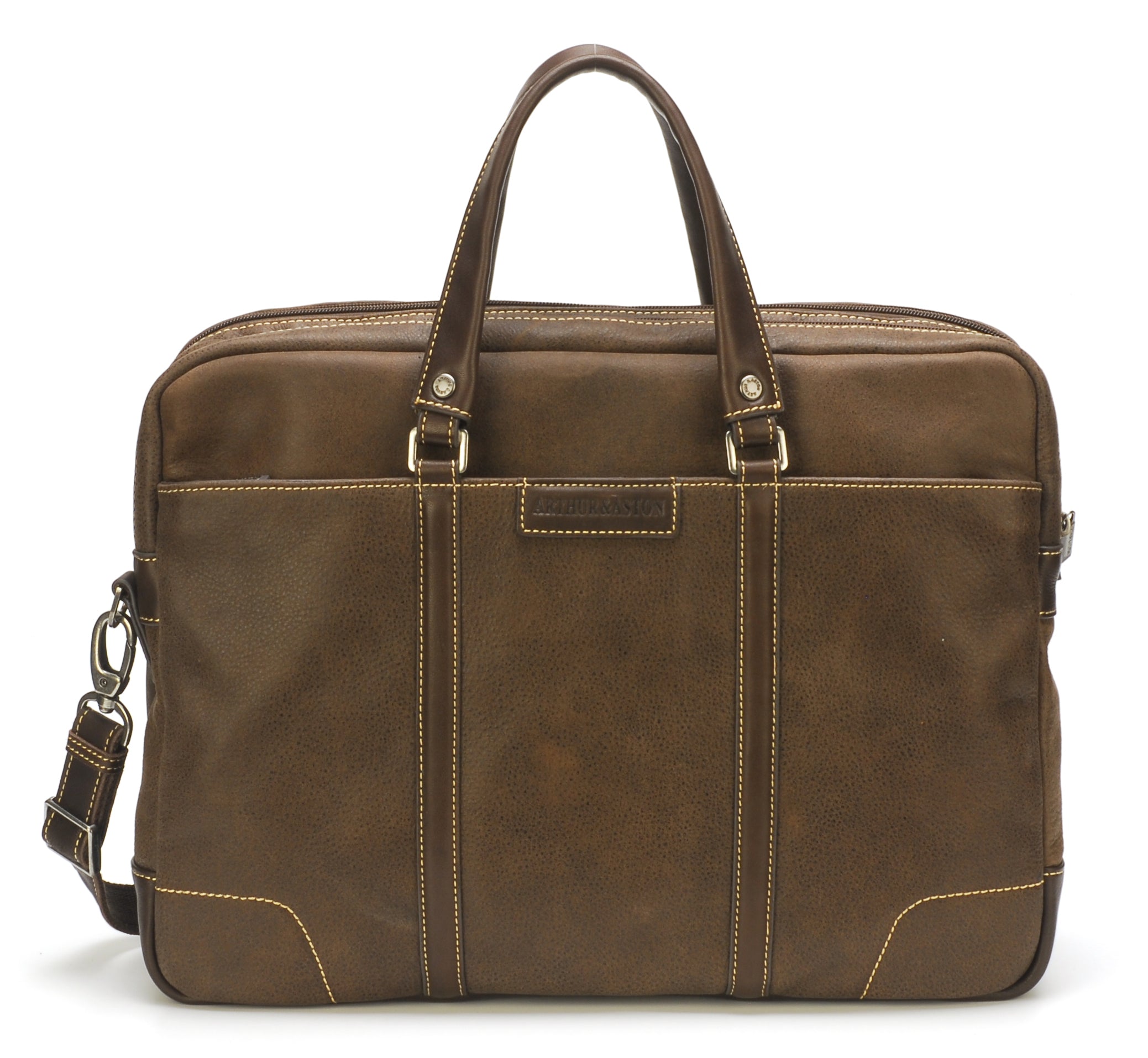 arthur-et-aston-marco-porte-documents-cuir-cognac image 6