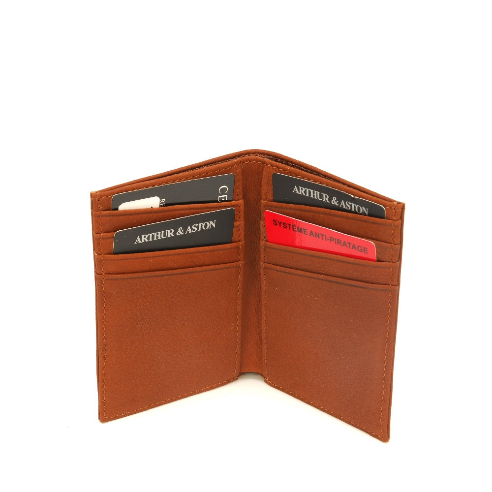 arthur-et-aston-oscar-porte-cartes-cuir-noir-pleine-fleur image 6