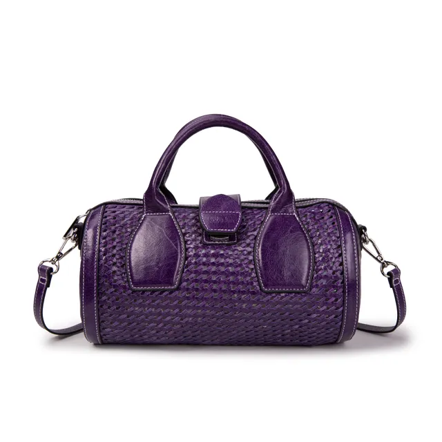 kate-lee-frola-sac-main-violet-vachette-tress-e image 1