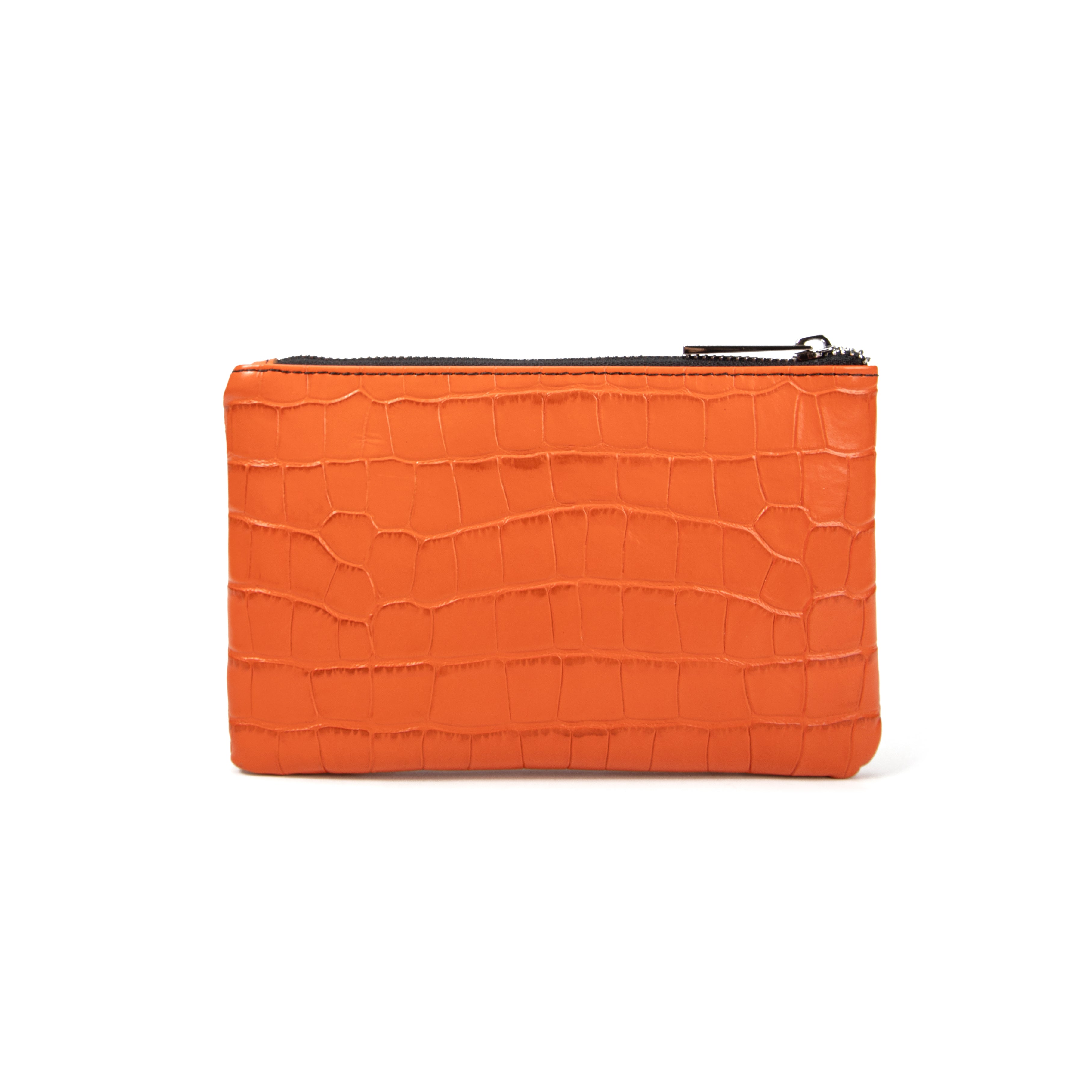 kate-lee-pochette-zipp-e-l-orange-croco-kl image 2